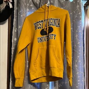 West Virginia University Yellow Hoodie
